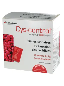Cys-control genes et recidives urinaires 20 sachets