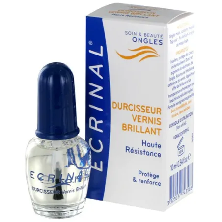Ecrinal durcisseur vernis brillant ongles mous 10ml