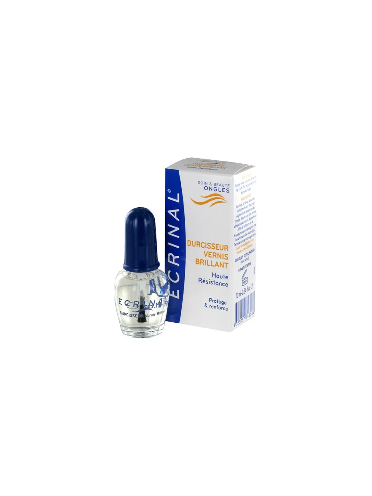 Ecrinal durcisseur vernis brillant ongles mous 10ml
