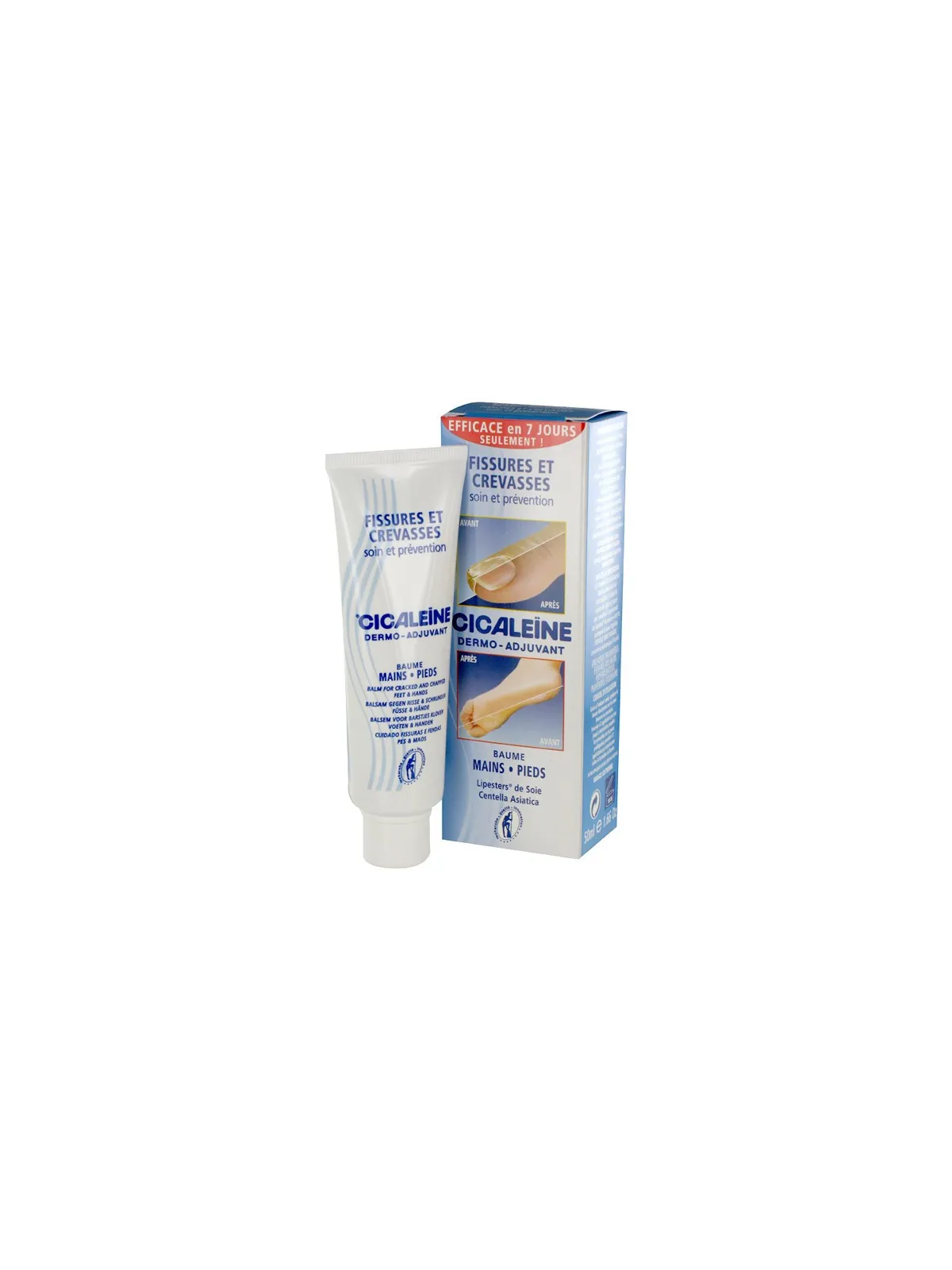 Cicaleine baume fissures et crevasses mains & pieds 50ml