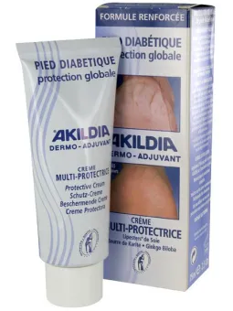 Akildia creme multi protectrice pied diabetique 75ml