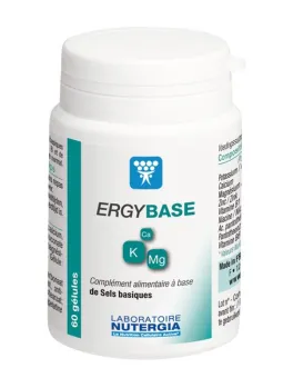 Ergy Base 60 gélules - Nutergia