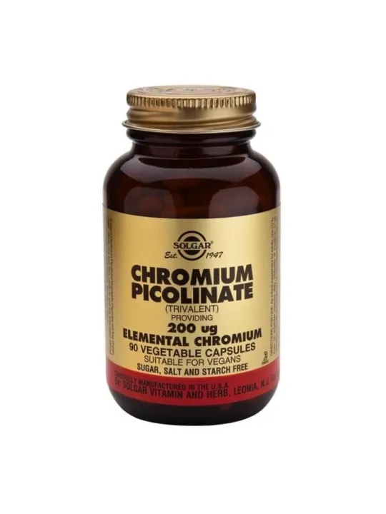 CHROMIUM PICOLINATE 200 MG 90 TABS