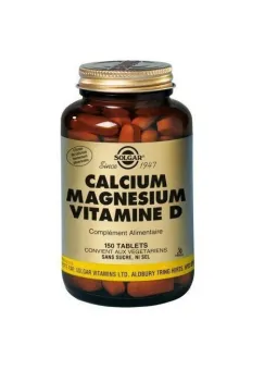 CALCIUM MAGNESIUM VITAMINE D - SOLGAR