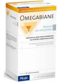 Omégabiane poissons des mers froides 100 capsules - Pileje