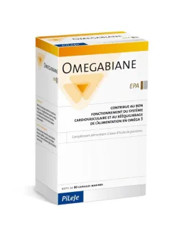 OMEGABIANE HUILE EPA 80 CAPS - PILEJE
