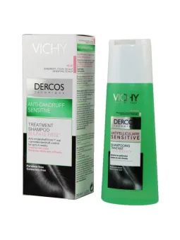 Dercos shampooing antipelliculaire sensitive  200 ml - Vichy