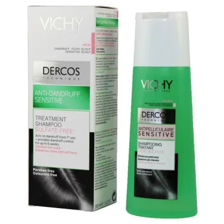 Dercos shampooing antipelliculaire sensitive  200 ml - Vichy