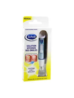 Solution mycose des ongles 2 en 1