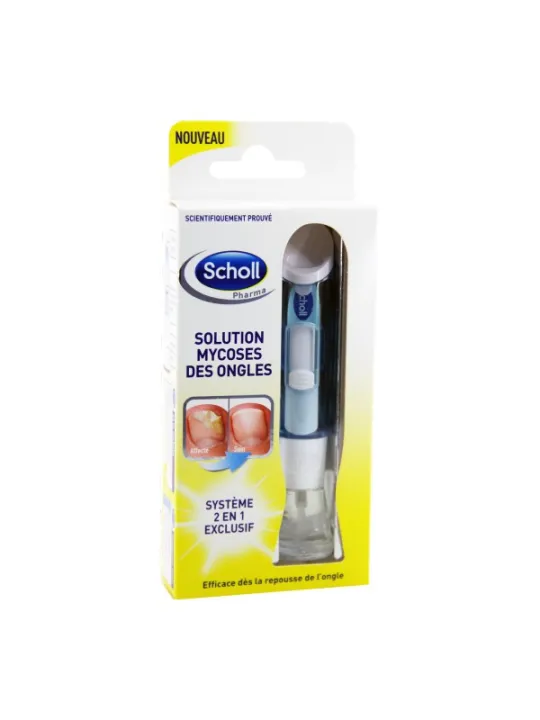 Solution mycose des ongles 2 en 1