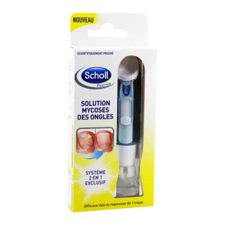 Solution mycose des ongles 2 en 1