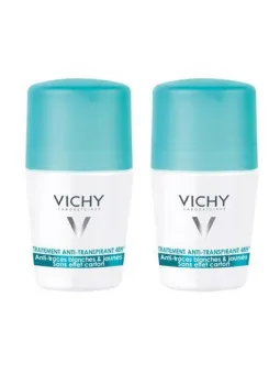 Deodorant anti transpirant anti traces 48 h roll on 2 x 50 ml