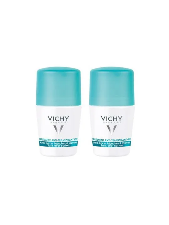 Deodorant anti transpirant anti traces 48 h roll on 2 x 50 ml