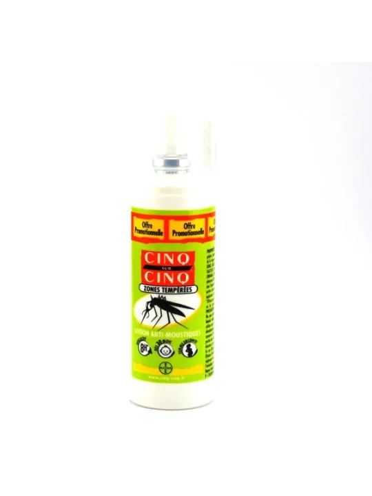 Cinq sur cinq zone tempérées 100 ml