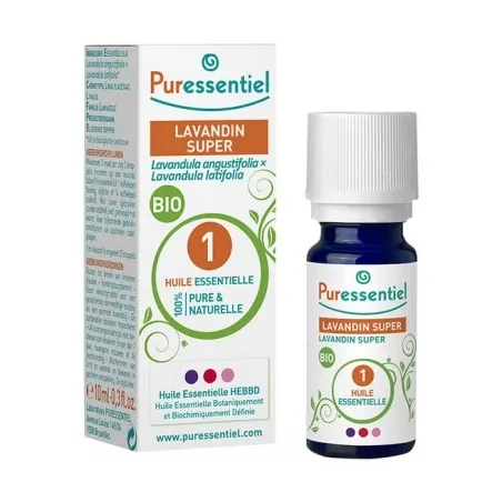 PURESSENTIEL Huile Essentielle Lavandin Super Bio 10ML