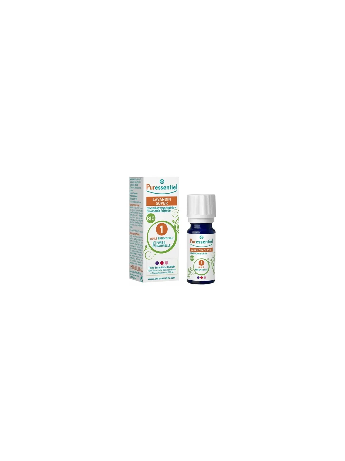 PURESSENTIEL Huile Essentielle Lavandin Super Bio 10ML