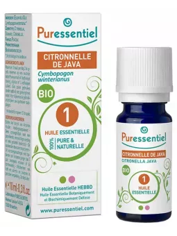PURESSENTIEL HE de Citronnelle de Java Bio 10ML