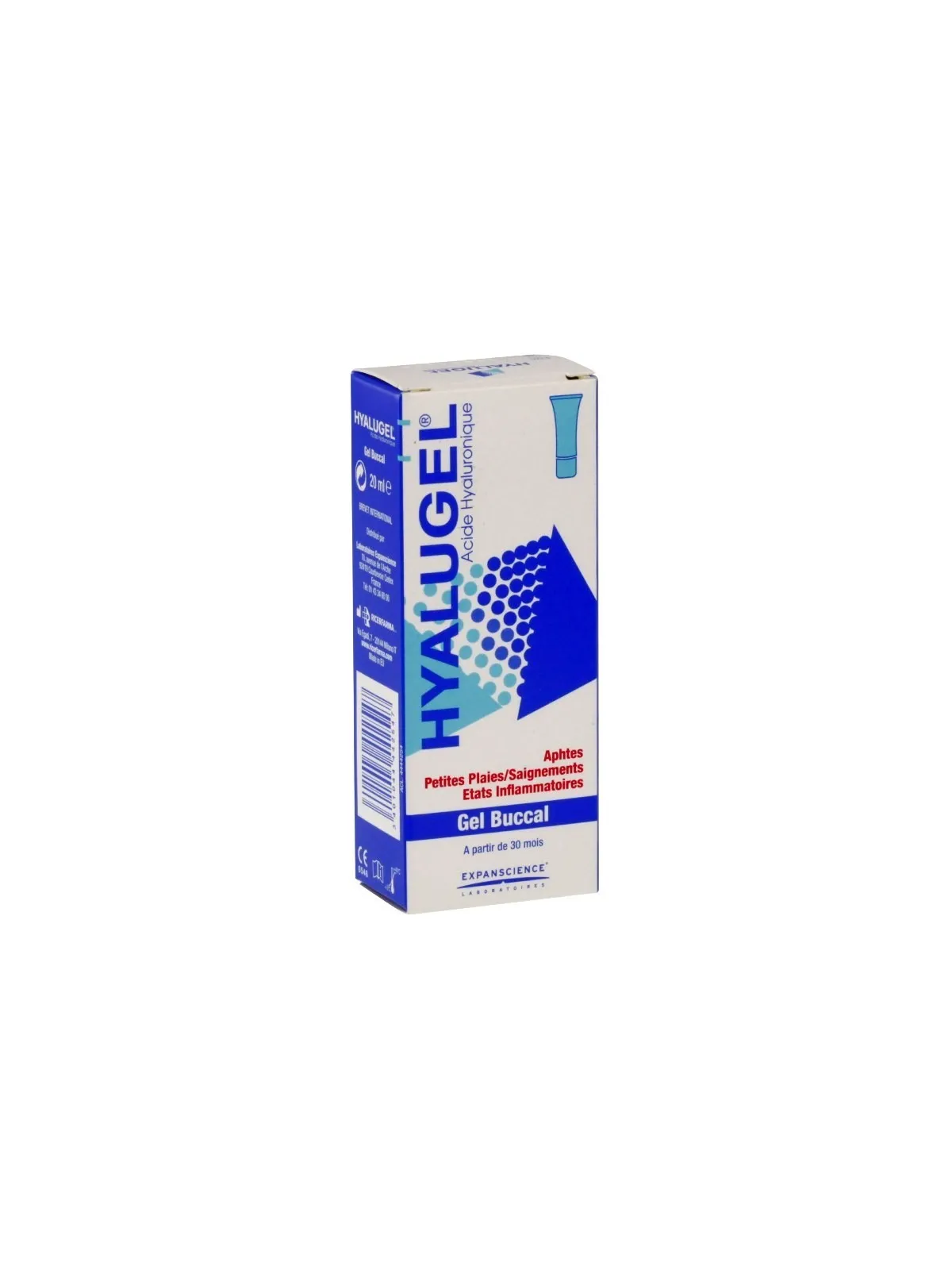 Hyalugel gel buccal 20ml