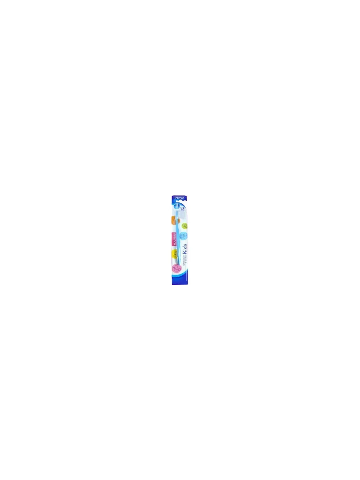 Inava brosse à dents enfants 2-6 ans