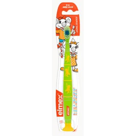 ELMEX Brosse à Dents Enfants 3-6 Ans