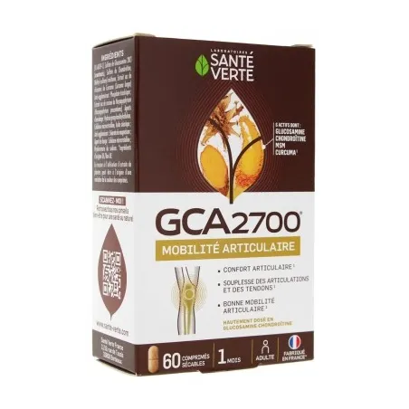 SANTE VERTE GCA 2 700 Comprimés boite de 60