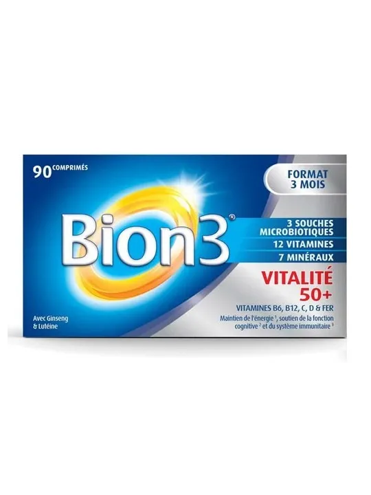 BION 3 Vitalité 50+ Comprimés boite de 90