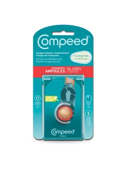 COMPEED Pansements Ampoules Plante du Pied boite de 5
