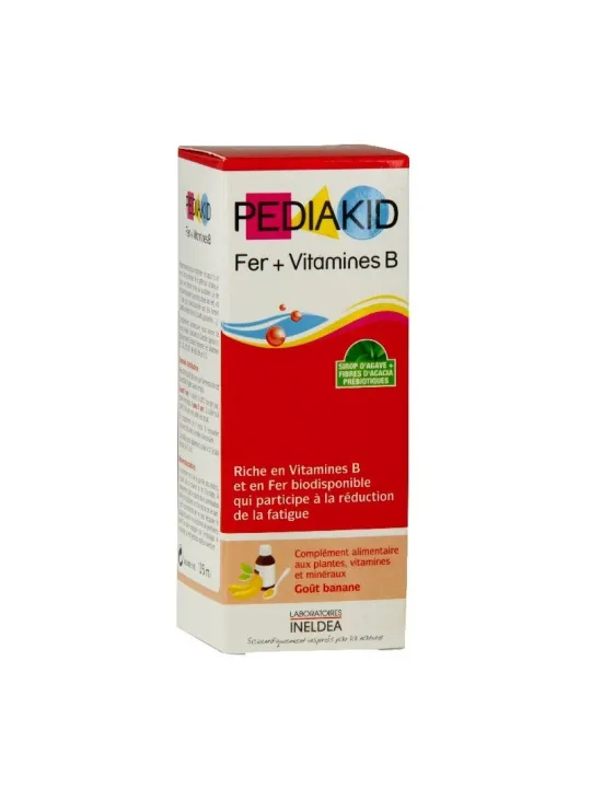 PEDIAKID Sirop Fer + Vitamine B 125ML