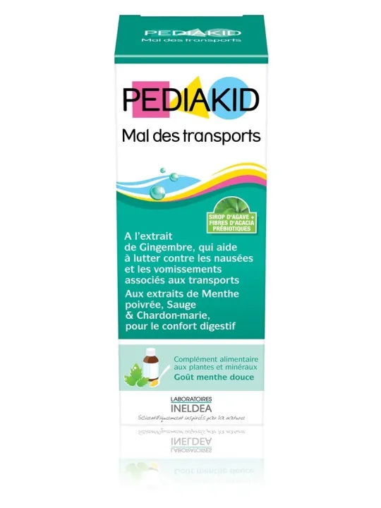 PEDIAKID Sirop Mal des Transports 125ML