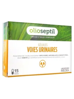 OLIOSEPTIL Voies Urinaires Gélules boite de 15