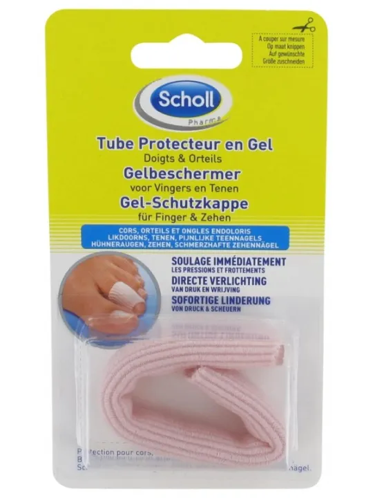 SCHOLL Tube Protecteur en Gel Doigts et Orteils