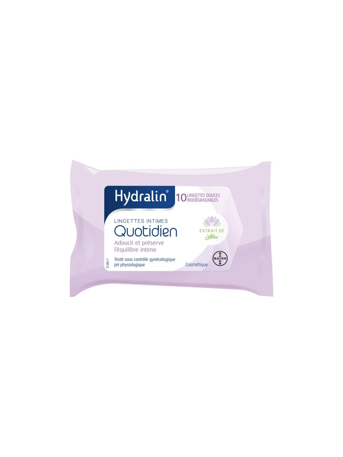 HYDRALIN Quotidien Lingettes Intimes Paquet de 10