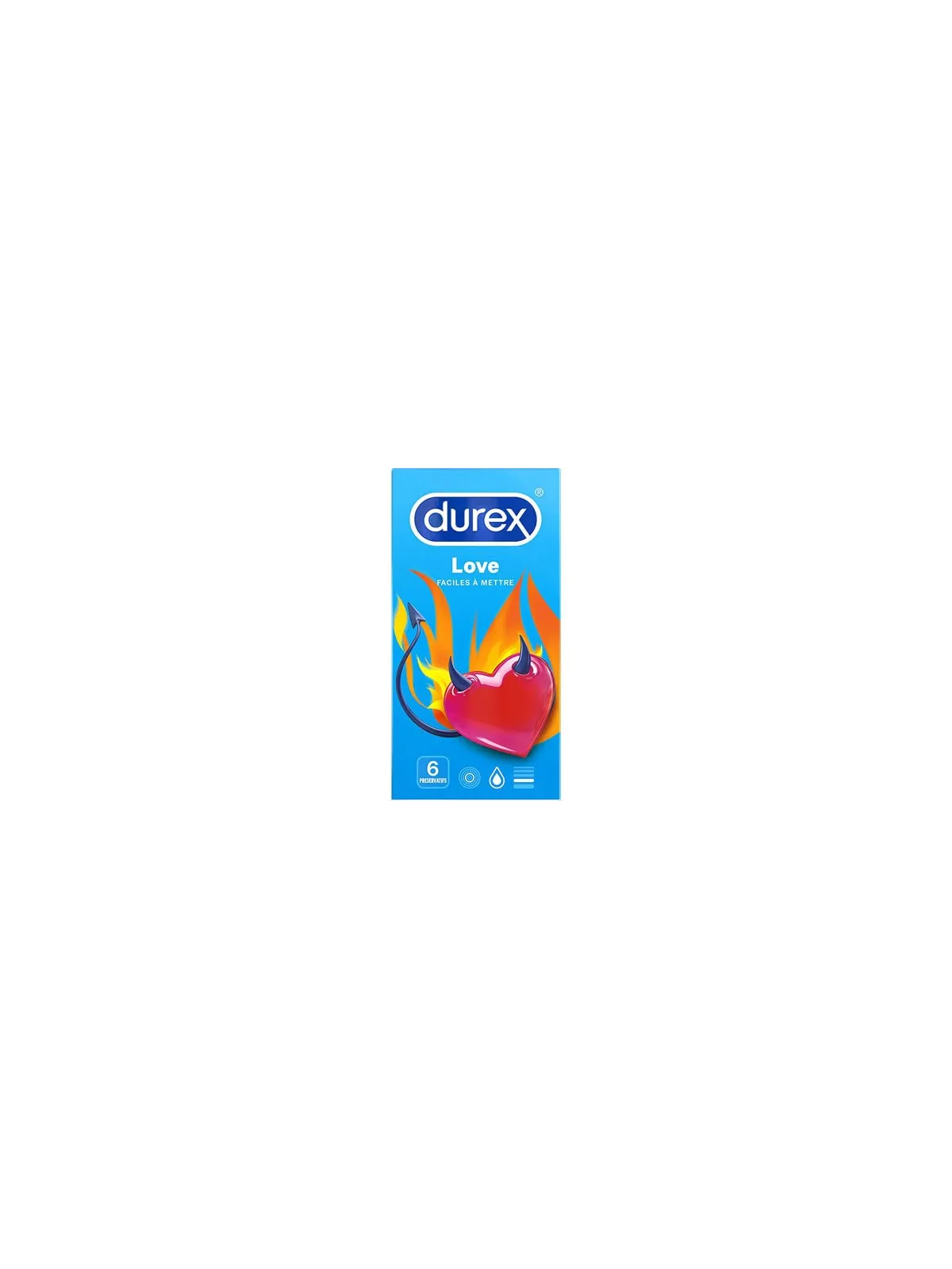 DUREX Love Préservatifs boite de 6