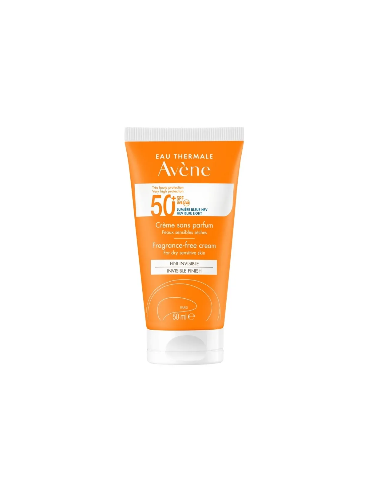 AVENE Solaire Crème SPF50+ Sans Parfum 50ML