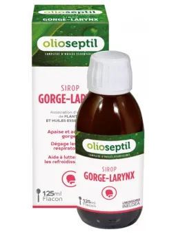 OLIOSEPTIL Sirop Gorge-Larynx 125ML