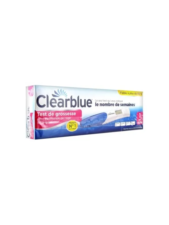 CLEARBLUE Test de Grossesse Digital boite de 1