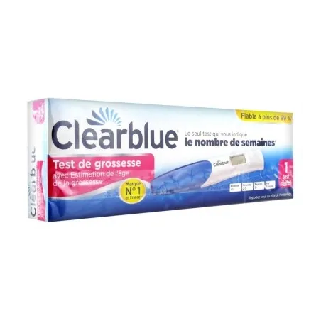 CLEARBLUE Test de Grossesse Digital boite de 1