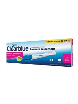 CLEARBLUE Test de Grossesse Classic boite de 2