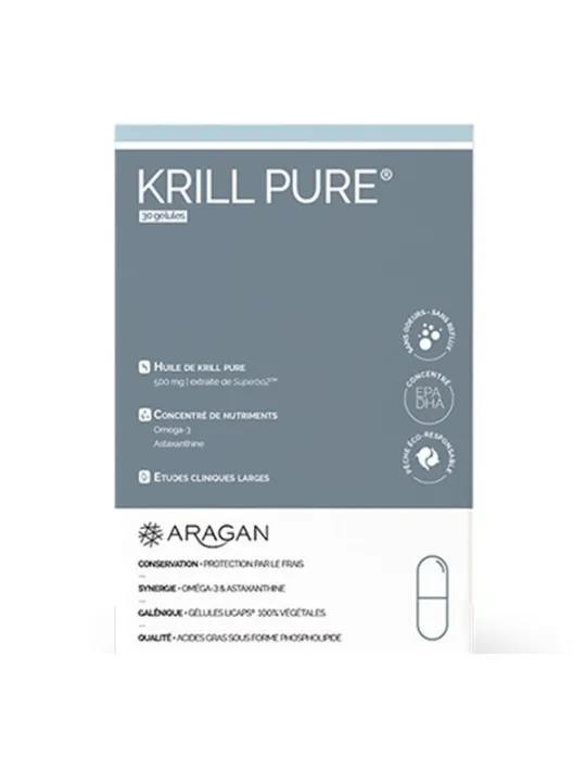 ARAGN Krill Pure Capsules boite de 30