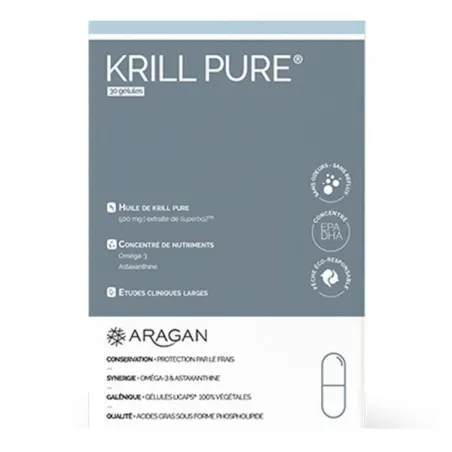 ARAGN Krill Pure Capsules boite de 30