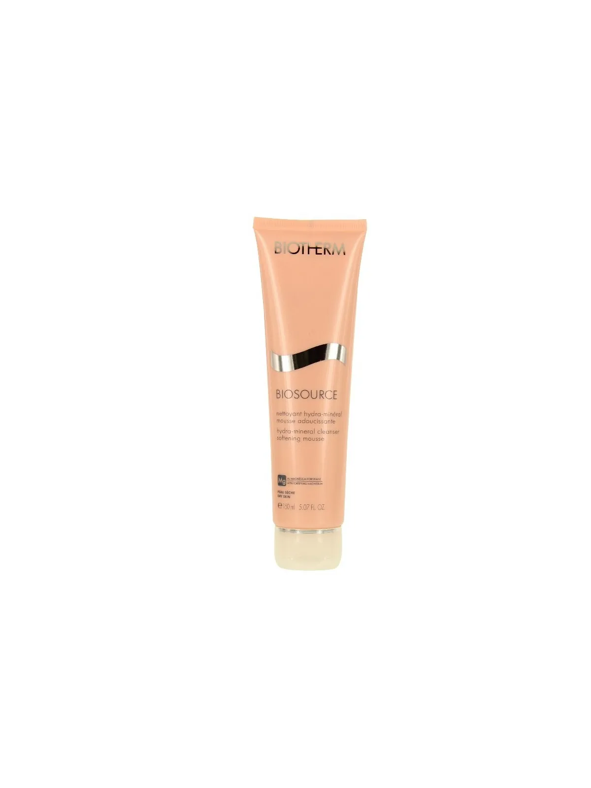 Biotherm biosource mousse nettoyante adoucissante peau sèche 150ml