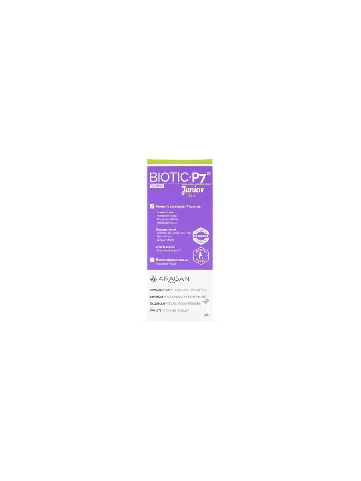 Aragan biotic P7 junior 10 jours sachets