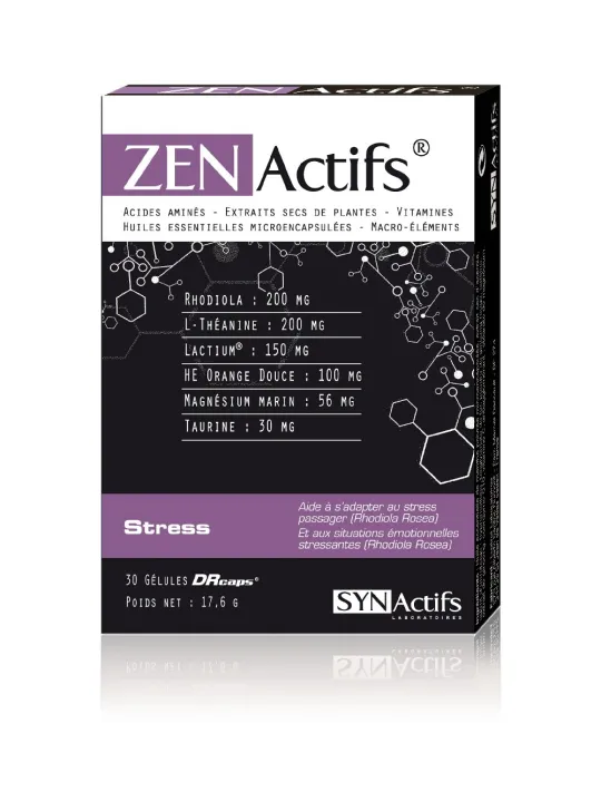SYNACTIFS ZenActifs Gélules boite de 30