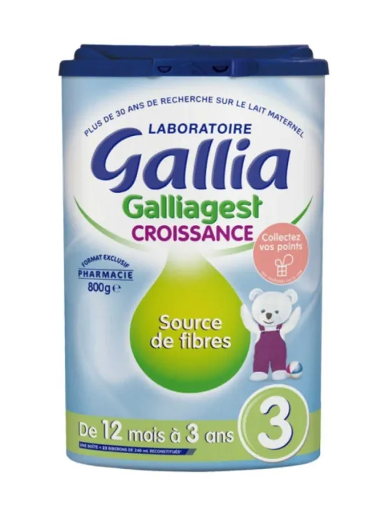 GALLIA Galliagest Lait de Croissance boite de 800G