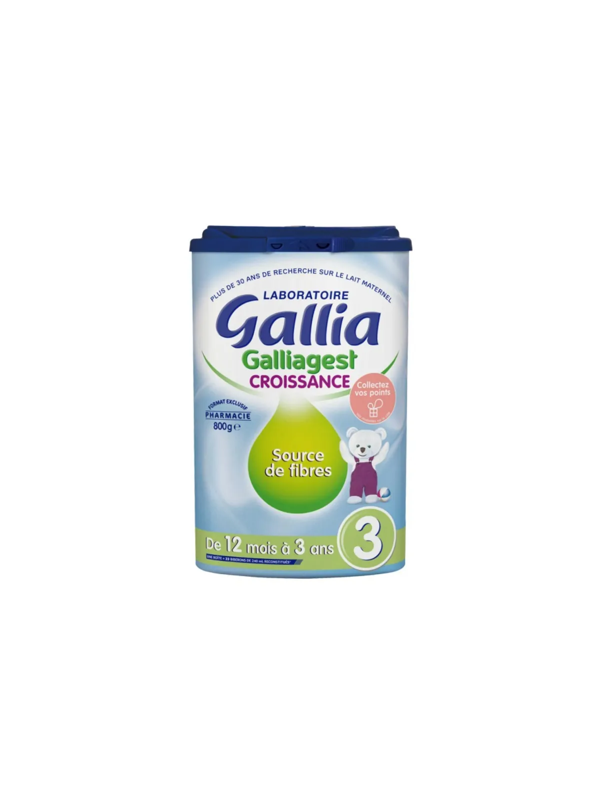 GALLIA Galliagest Lait de Croissance boite de 800G