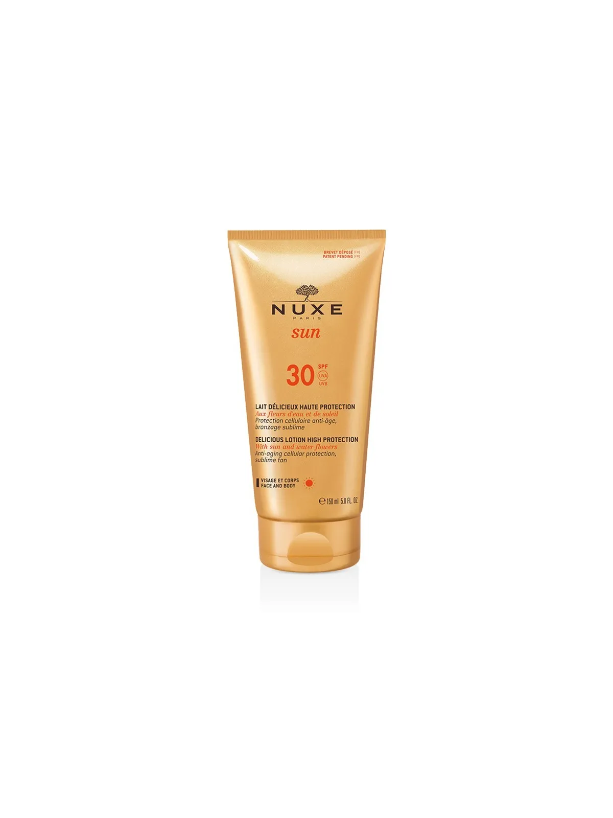 NUXE Sun Lait Délicieux Visage et Corps SPF 30 150ml