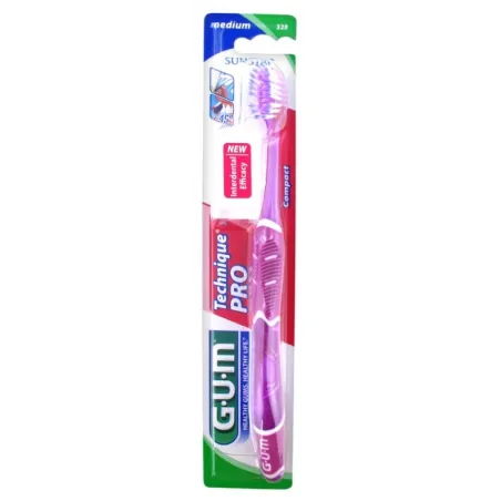 GUM Brosse à Dents Technique Pro Medium n°528