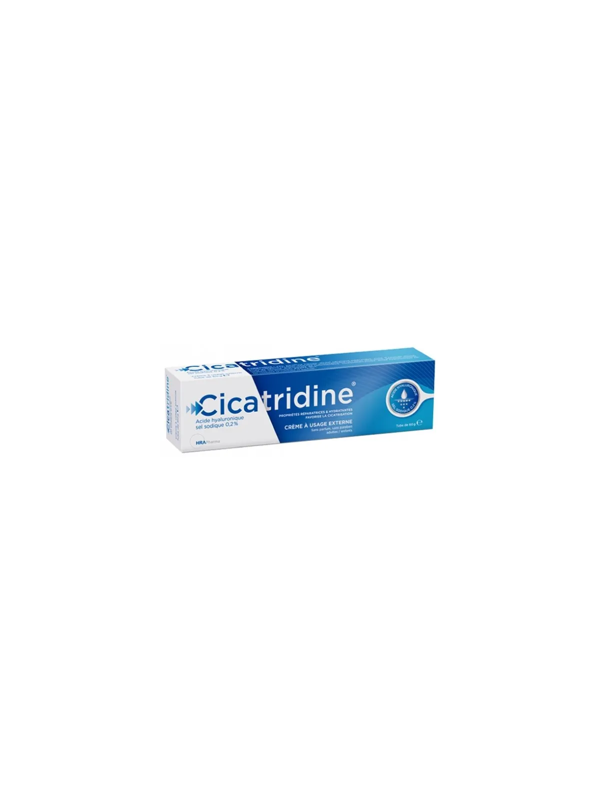 CICATRIDINE Crème Acide Hyaluronique 60G