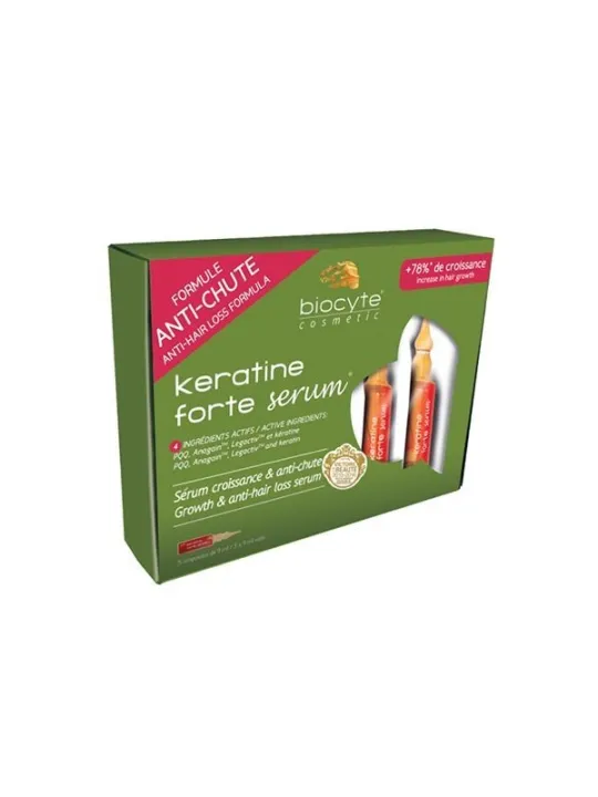 Biocyte Kératine Forte sérum 5x9ml
