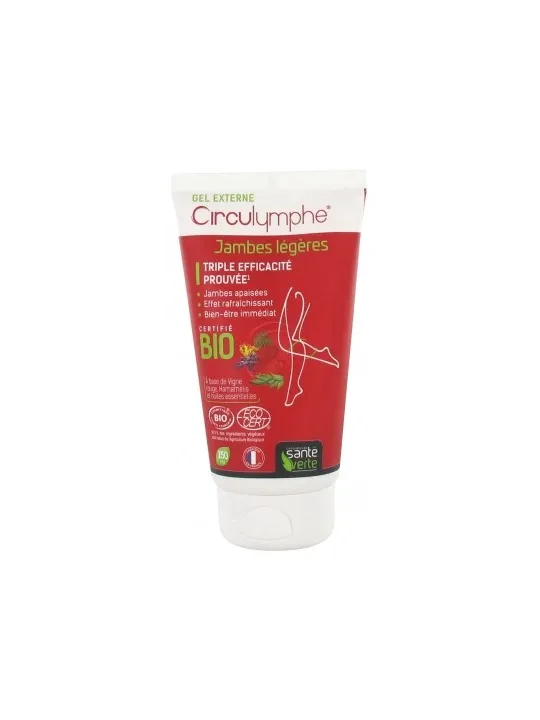 SANTE VERTE Circulymphe Gel jambes Lourdes 150ML